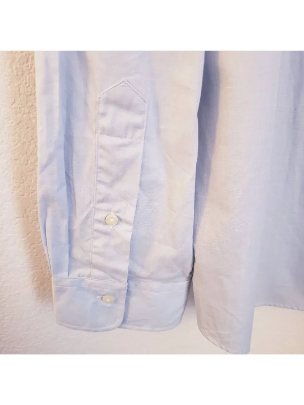 Polo Ralph Lauren Classic Fit 100% Cotton Lt Blue Shirt w/Metal Collar Stays XXL